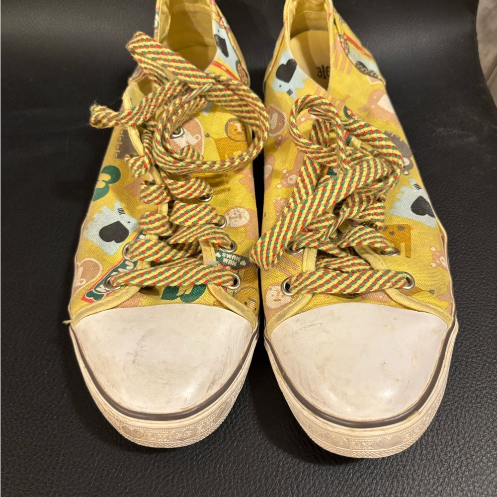 Y2K  Harajuku Lovers “This Love is Serious” Animal Cracker Sneakers